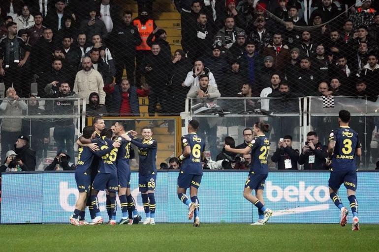 Dev derbide Fenerbahçe Beşiktaşı 3 golle devirdi