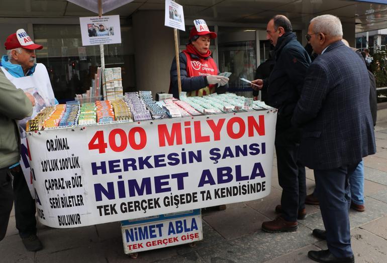 Ankarada yılbaşı için Milli Piyango heyecanı Büyük ikramiye dağıtım garantili