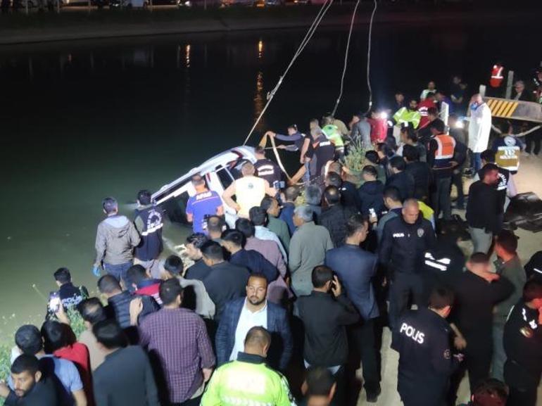 Kanala devrilen araçta eşi ve 5 çocuğu hayatını kaybeden şahıs tutuklandı