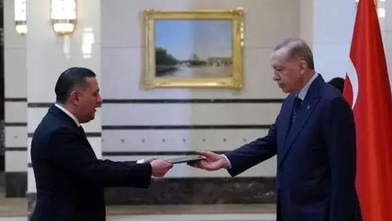 Cumhurbaşkanı Erdoğana, büyükelçilerden güven mektubu