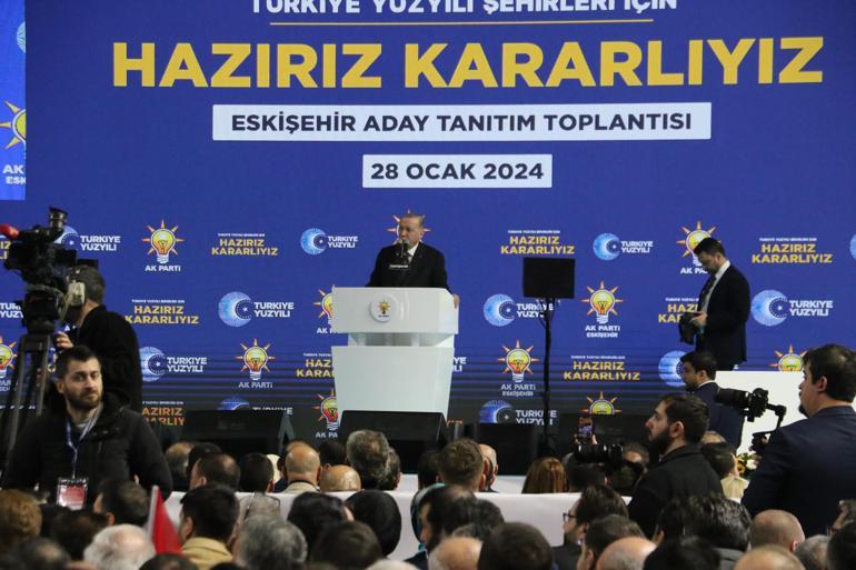 Cumhurbaşkanı Erdoğan, AK Parti Eskişehir adaylarını açıkladı Hizmet belediyeciliği yükselecek