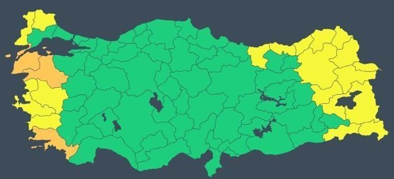 İstanbul için tarih verildi:  Sıcaklık 9 derece birden düşecek 22 ile sarı ve turuncu kodlu uyarı