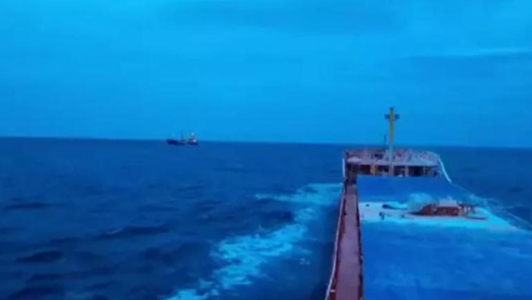 Marmara Denizinde batan geminin mürettebatının son görüntüleri ortaya çıktı