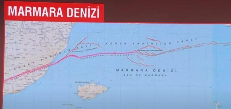 Marmarada yeni fay hattı keşfedildi Yıkıcı deprem üretebilir