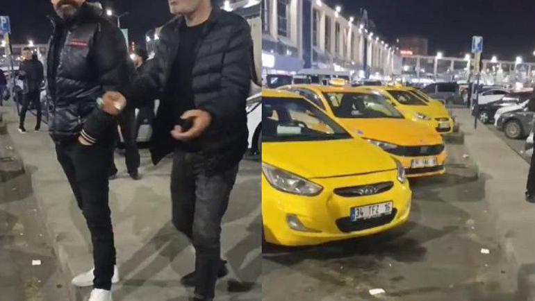 İstanbulda yeni taksici skandalı Taksimetre açmak istemedi; müşterileri araçtan indirdi