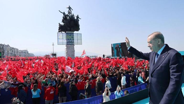 Cumhurbaşkanı Erdoğan Muhalefet yatırım yapmadı deyip duyurdu: İzmirin kayıp yıllarını telafi etmek istiyoruz