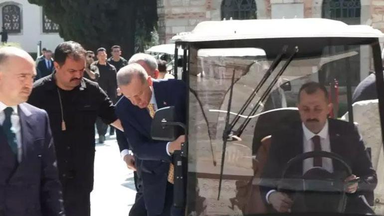 Cumhurbaşkanı Erdoğandan Topkapı Sarayı’na ziyaret