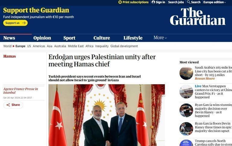 İstanbuldaki kritik zirve dünyada yankılandı İsrail basınından Erdoğanın hamlesine yorum