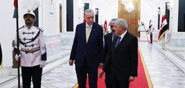 Cumhurbaşkanı Erdoğandan kritik ziyaret Irak ile Kalkınma Yolu Anlaşması imzalandı