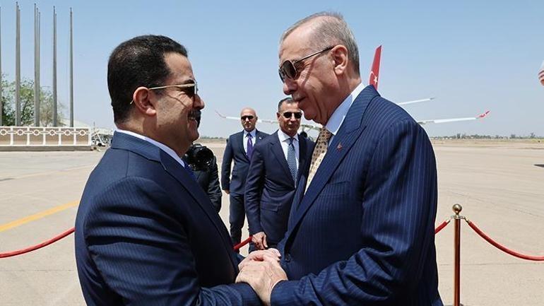 Cumhurbaşkanı Erdoğandan kritik ziyaret Irak ile Kalkınma Yolu Anlaşması imzalandı