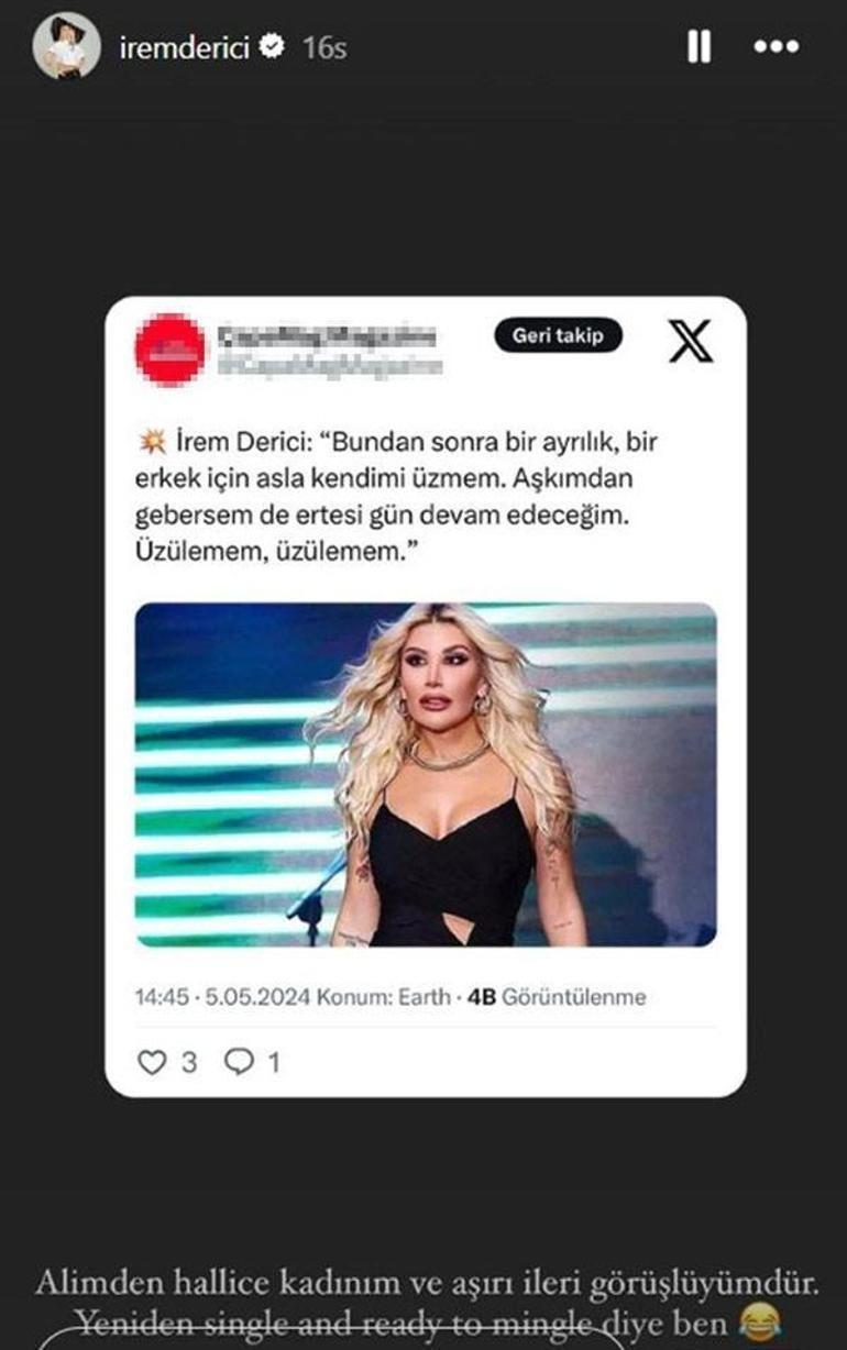 İrem Derici ve Gökhan Fırat aşkı 7 ayda bitmişti Ayrılık sorusuna yanıt