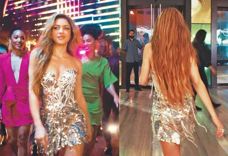 Jennifer Lopez, Lady Gaga ve Paris Hilton’dan sonra tasarımlarını Shakira giydi