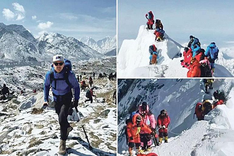 Everesti çökerten kalabalık