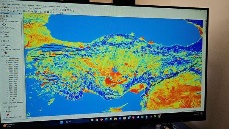 Bilgiler Amerikan Jeoloji Servisinden alındı Türkiye için yeni deprem haritası