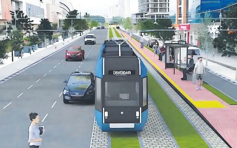 Anadolu Yakasında tramvay sevinci