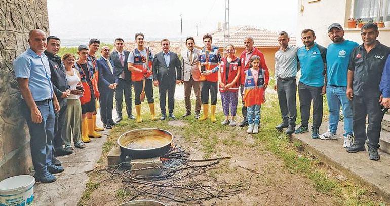 Şehirli gençler köy hayatıyla buluştu