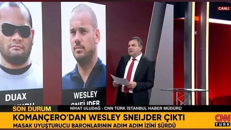 Komançeronun içinden Wesley Sneijder çıktı MASAK peşini bırakmadı