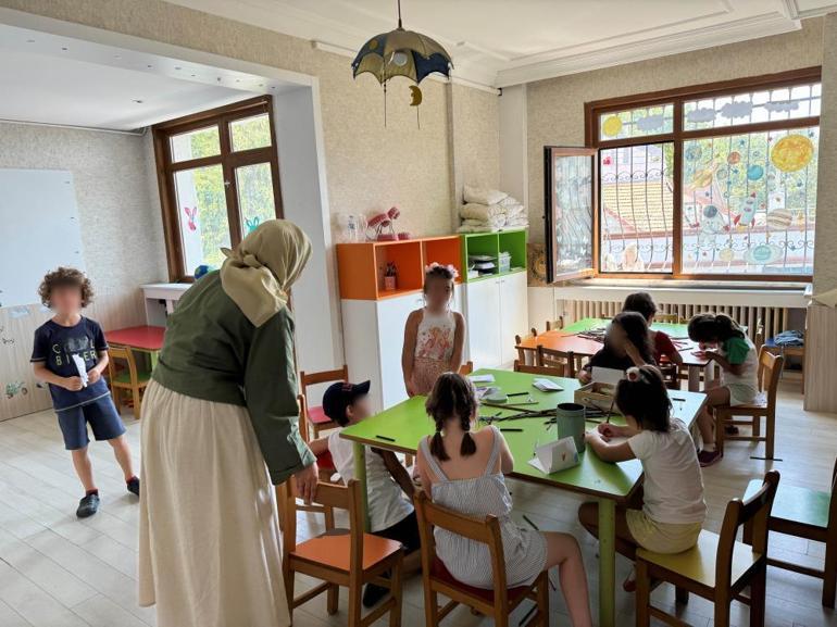 Anaokulundan korkunç görüntüler Çocukları üst üste görüntülediler: Müştemilata götürerek...