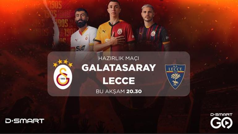 Galatasarayın bugünkü rakibi Lecce Icardi sahne alacak