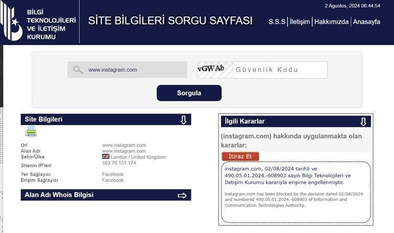 Instagrama erişim engeliyle ilgili Bakan Uraloğlundan açıklama