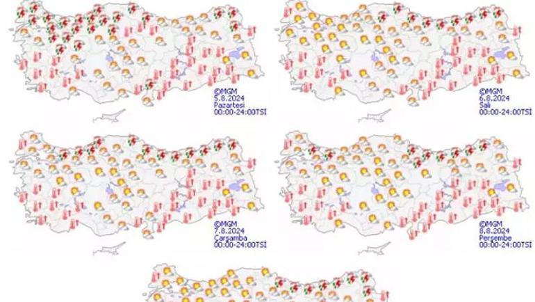 İstanbul dahil birçok kente kuvvetli yağmur geliyor Meteoroloji duyurdu