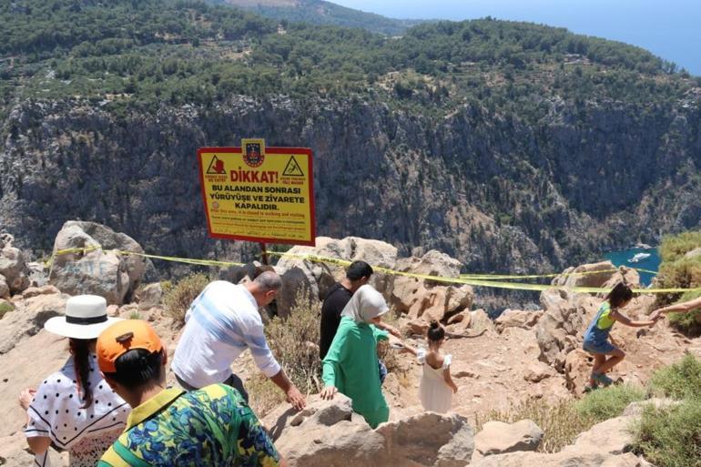 ‘Kelebekler Vadisi’ne seyir terası