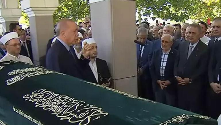 Mehmet Doğana veda Erdoğan cenaze törenine katıldı