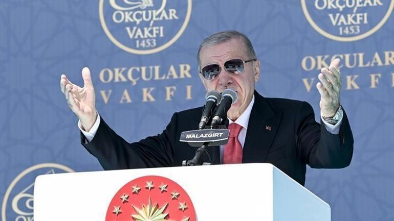 Malazgirt Zaferinin 953. yıl dönümü Cumhurbaşkanı Erdoğan: Yürüyüşümüz Türkiye Yüzyılı’na