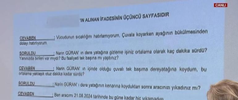 Narin Güran soruşturmasında Cesedi amcası bana verdi itirafı Jandarma ekipleri itirafçı ile birlikte derede keşif yapıyor