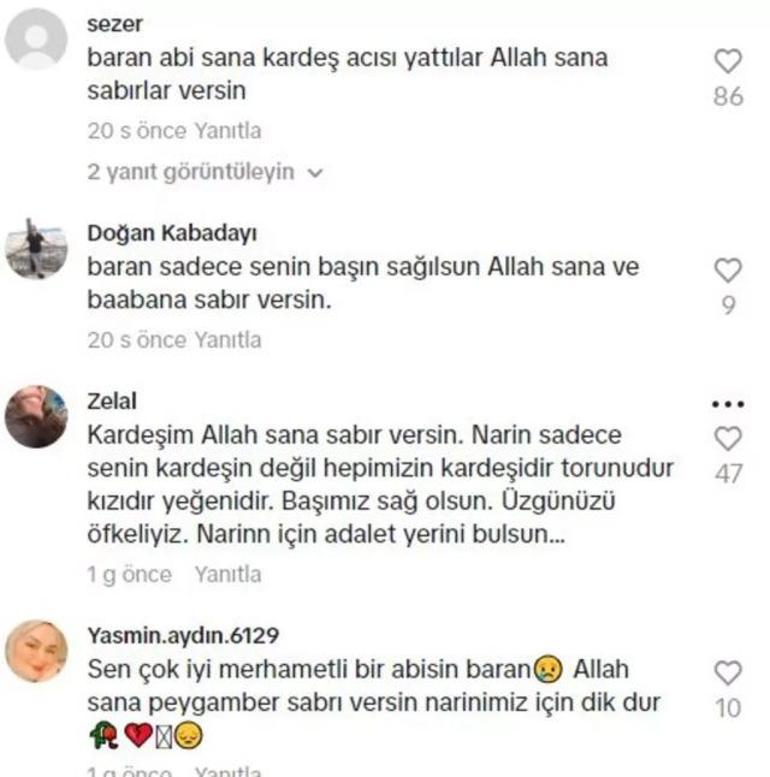 Narinin cenazesini teslim alan abi sessizliğini bozdu Anne ve babasıyla ilgili ilk sözler