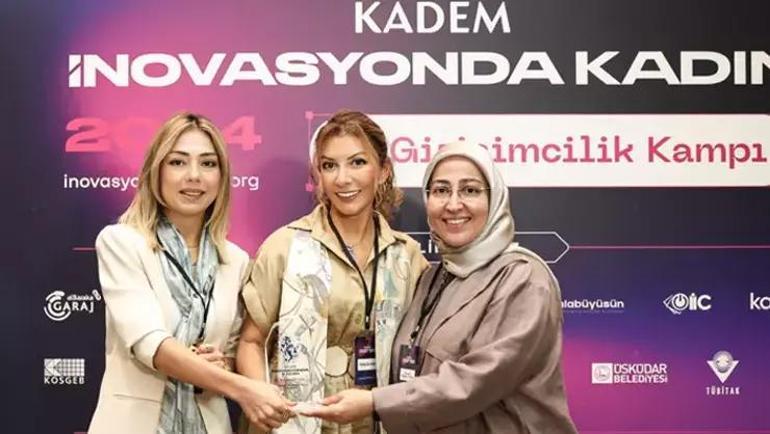 KADEM İnovasyonda Kadın Programı 8. Girişimcilik Kampı Ödül Töreni İstanbulda yapıldı