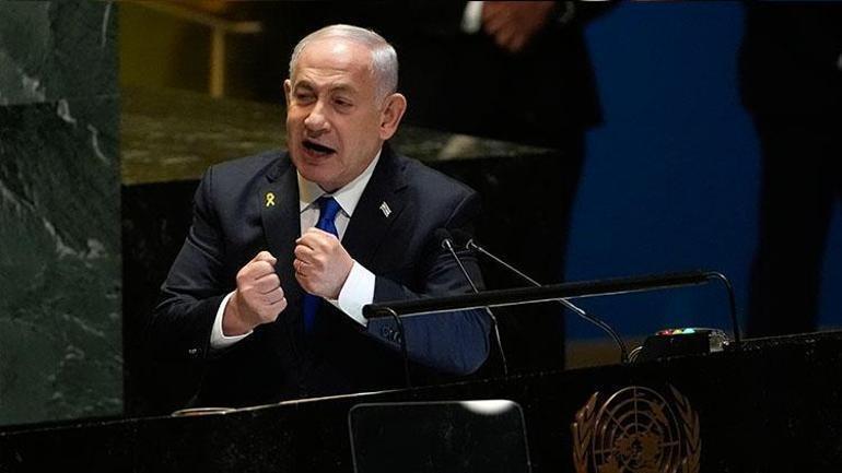 BMde utanç günü Katliamcı Netanyahu kürsüde