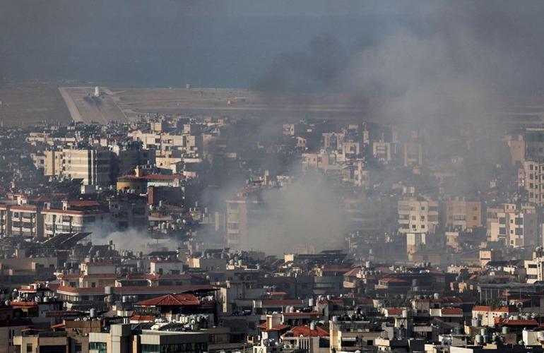 İsrail bombaları 1 saat uzağımızda Suriyenin Lazkiye iline hava saldırısı iddiası