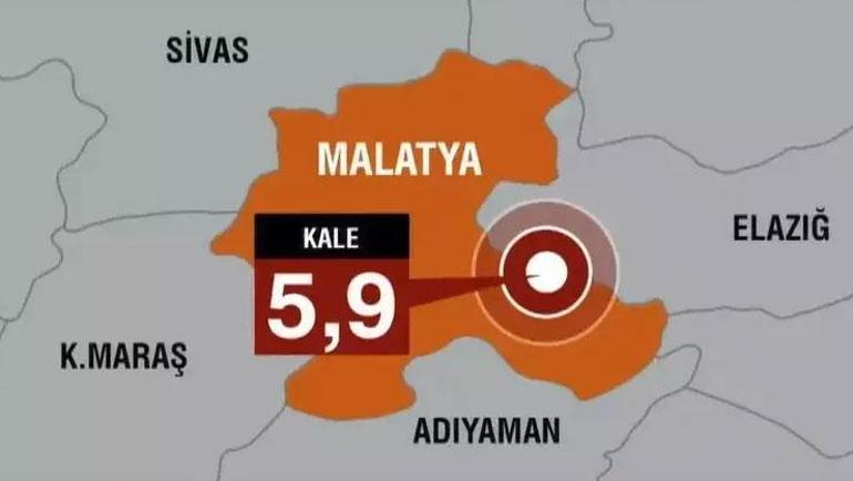 Malatyada 5.9 büyüklüğünde deprem oldu Çevre iller de hissetti, peş peşe açıklamalar