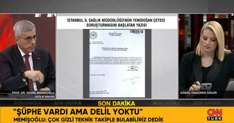 Yenidoğan çetesi böyle çökertildi Bakan Memişoğlu CNN TÜRKte açıkladı