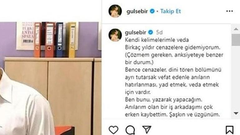 Vural Çelikin cenazesine katılmayan Gülse Birsel veda mesajı paylaştı, hemen sildi