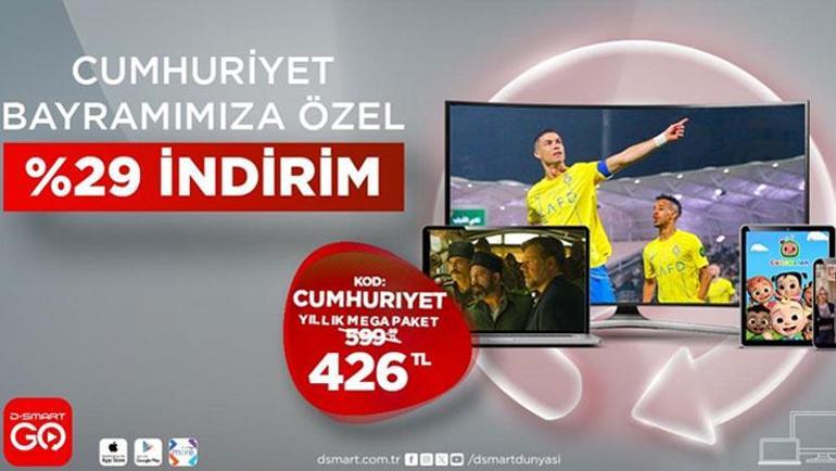 CUMHURİYET AŞKINA D-SMART GO’DAN 29 EKİM’E ÖZEL KAMPANYA