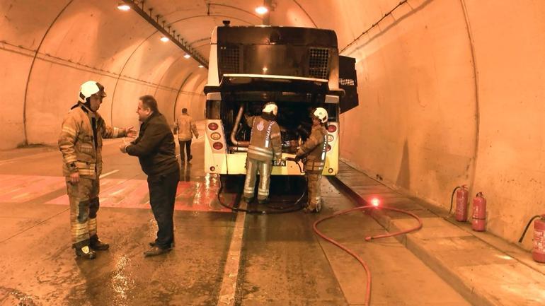 Dolmabahçe Tüneli çift yönlü trafiğe kapatıldı