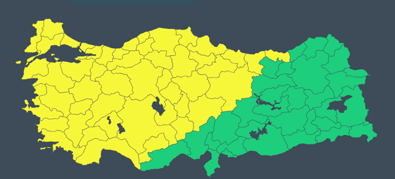 Kar, kış fena bastıracak Meteorolojiden 49 ile uyarı, Türkiye haritası renk değiştirdi