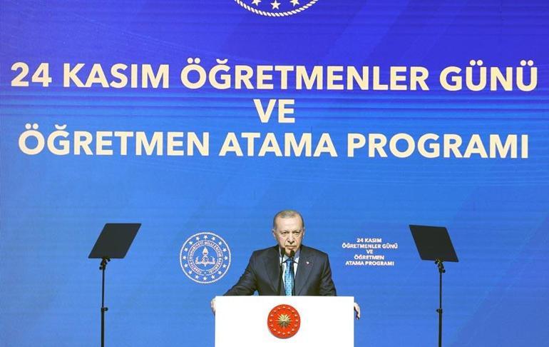 20 bin öğretmenin ataması yapıldı  Cumhurbaşkanı Erdoğan: Yeni bir eğitim anlayışını hayata geçiriyoruz