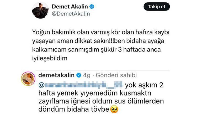 Demet Akalın ‘Ölümden döndüm’ dedi, uzmanlar tehlikeye karşı uyardı