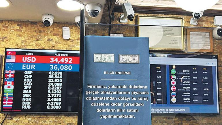 Sahte dolar alarmı