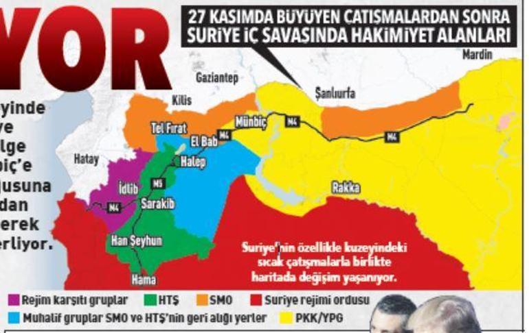 Suriye’de harita değişiyor