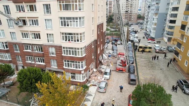 İstanbulda 14 katlı binada patlama Ölü ve yaralılar var