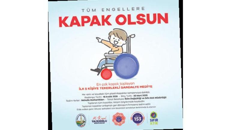 Tüm engellere ‘kapak’ olsun