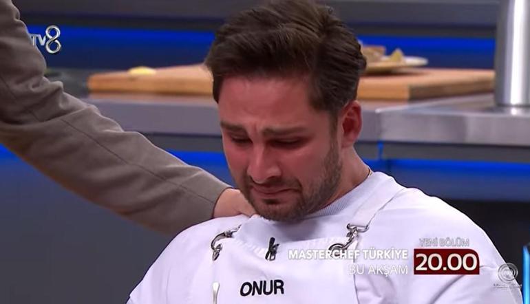 MasterChef Onur gözyaşlarına boğuluyor Hiç iyi değilim şefim