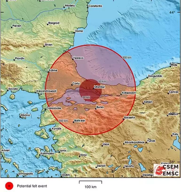 İstanbul Avcılarda korkutan deprem