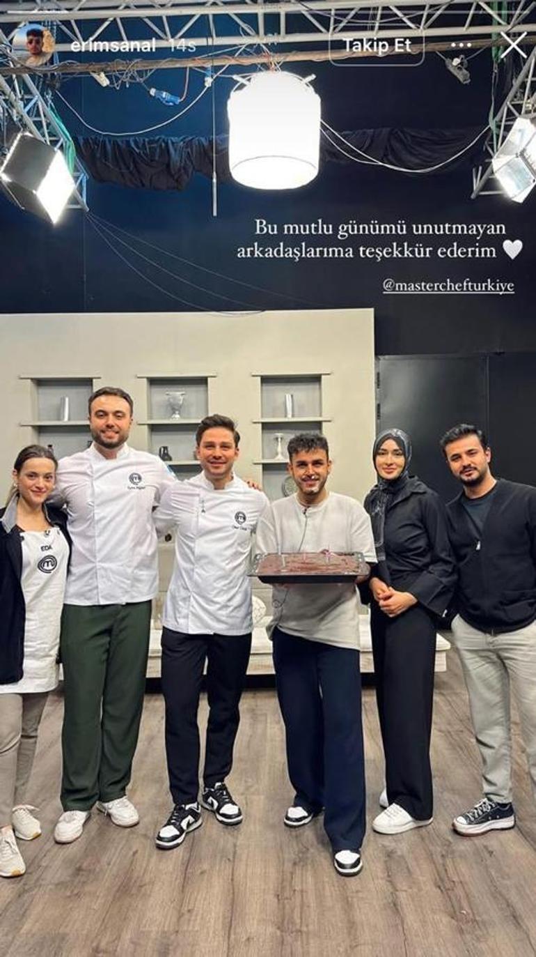 MasterChefte doğum günü sürprizi Halay çekerek kutladılar