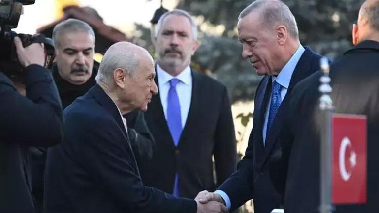 Cumhurbaşkanı Erdoğan - MHP lideri Bahçeli görüşmesi sona erdi