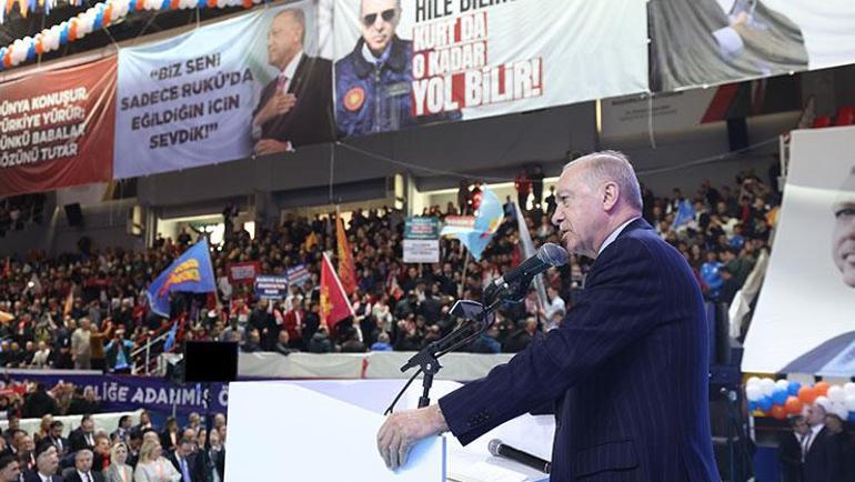 Cumhurbaşkanı Erdoğandan muhalefete eleştiri: Baas rejiminin düşmesini hazmedemediler